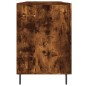 vidaXL Schreibtisch Räuchereiche 140x50x75 cm Holzwerkstoff vidaXL Schreibtisch Räuchereiche 140x50x75 cm Holzwerkstoff