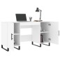 vidaXL Schreibtisch Weiß 140x50x75 cm Holzwerkstoff vidaXL Schreibtisch Weiß 140x50x75 cm Holzwerkstoff