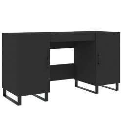 vidaXL Schreibtisch Schwarz 140x50x75 cm Holzwerkstoff
