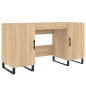 vidaXL Schreibtisch Sonoma-Eiche 140x50x75 cm Holzwerkstoff vidaXL Schreibtisch Sonoma-Eiche 140x50x75 cm Holzwerkstoff