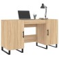 vidaXL Schreibtisch Sonoma-Eiche 140x50x75 cm Holzwerkstoff vidaXL Schreibtisch Sonoma-Eiche 140x50x75 cm Holzwerkstoff
