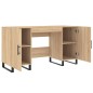 vidaXL Schreibtisch Sonoma-Eiche 140x50x75 cm Holzwerkstoff vidaXL Schreibtisch Sonoma-Eiche 140x50x75 cm Holzwerkstoff