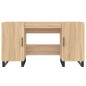 vidaXL Schreibtisch Sonoma-Eiche 140x50x75 cm Holzwerkstoff vidaXL Schreibtisch Sonoma-Eiche 140x50x75 cm Holzwerkstoff