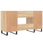 vidaXL Schreibtisch Sonoma-Eiche 140x50x75 cm Holzwerkstoff vidaXL Schreibtisch Sonoma-Eiche 140x50x75 cm Holzwerkstoff