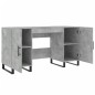 vidaXL Schreibtisch Betongrau 140x50x75 cm Holzwerkstoff vidaXL Schreibtisch Betongrau 140x50x75 cm Holzwerkstoff