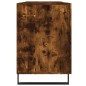 vidaXL Schreibtisch Räuchereiche 140x50x75 cm Holzwerkstoff vidaXL Schreibtisch Räuchereiche 140x50x75 cm Holzwerkstoff