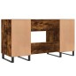 vidaXL Schreibtisch Räuchereiche 140x50x75 cm Holzwerkstoff vidaXL Schreibtisch Räuchereiche 140x50x75 cm Holzwerkstoff