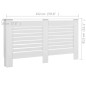 vidaXL Heizkörperverkleidungen 2 Stk. Weiß 152 x 19 x 81,5 cm MDF vidaXL Heizkörperverkleidungen 2 Stk. Weiß 152 x 19 x 81,5 cm MDF