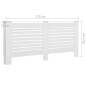 vidaXL Heizkörperverkleidungen 2 Stk. Weiß 172×19×81,5 cm MDF vidaXL Heizkörperverkleidungen 2 Stk. Weiß 172×19×81,5 cm MDF