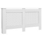 vidaXL Heizkörperverkleidungen 2 Stk. Weiß 152 x 19 x 81,5 cm MDF vidaXL Heizkörperverkleidungen 2 Stk. Weiß 152 x 19 x 81,5 cm MDF