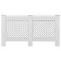 vidaXL Heizkörperverkleidungen 2 Stk. Weiß 152 x 19 x 81,5 cm MDF vidaXL Heizkörperverkleidungen 2 Stk. Weiß 152 x 19 x 81,5 cm MDF