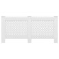 vidaXL Heizkörperverkleidungen 2 Stk. Weiß 172×19×81,5 cm MDF vidaXL Heizkörperverkleidungen 2 Stk. Weiß 172×19×81,5 cm MDF