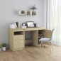 vidaXL Schreibtisch Sonoma-Eiche 140x50x76 cm Holzwerkstoff vidaXL Schreibtisch Sonoma-Eiche 140x50x76 cm Holzwerkstoff
