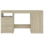 vidaXL Schreibtisch Sonoma-Eiche 140x50x76 cm Holzwerkstoff vidaXL Schreibtisch Sonoma-Eiche 140x50x76 cm Holzwerkstoff