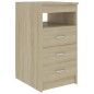 vidaXL Schreibtisch Sonoma-Eiche 140x50x76 cm Holzwerkstoff vidaXL Schreibtisch Sonoma-Eiche 140x50x76 cm Holzwerkstoff