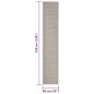 vidaXL Sisalteppich für Kratzbaum Sandfarben 66x350 cm vidaXL Sisalteppich für Kratzbaum Sandfarben 66x350 cm
