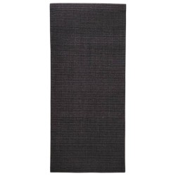 vidaXL Sisalteppich für Kratzbaum Schwarz 66x150 cm