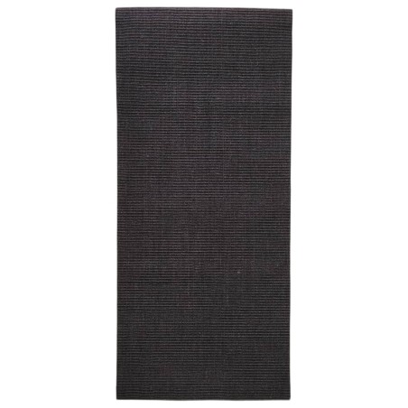 vidaXL Sisalteppich für Kratzbaum Schwarz 66x150 cm