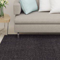 vidaXL Sisalteppich für Kratzbaum Schwarz 66x200 cm