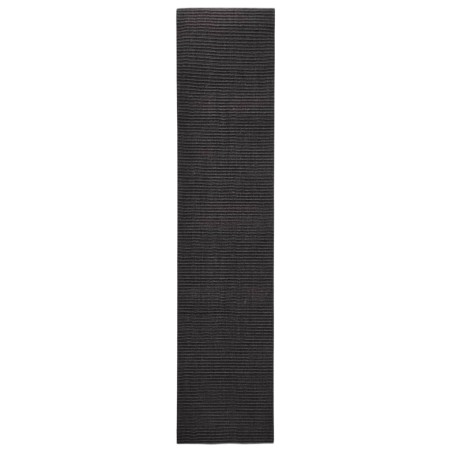 vidaXL Sisalteppich für Kratzbaum Schwarz 66x300 cm