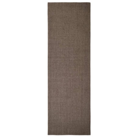 vidaXL Sisalteppich für Kratzbaum Braun 80x250 cm