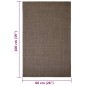 vidaXL Sisalteppich für Kratzbaum Braun 66x100 cm vidaXL Sisalteppich für Kratzbaum Braun 66x100 cm