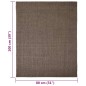 vidaXL Sisalteppich für Kratzbaum Braun 80x100 cm vidaXL Sisalteppich für Kratzbaum Braun 80x100 cm