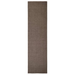 vidaXL Sisalteppich für Kratzbaum Braun 80x300 cm