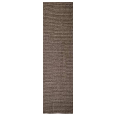vidaXL Sisalteppich für Kratzbaum Braun 80x300 cm