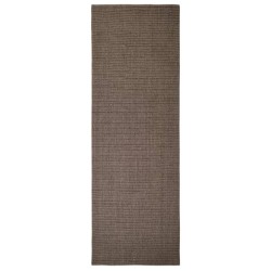 vidaXL Sisalteppich für Kratzbaum Braun 100x300 cm