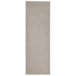 vidaXL Sisalteppich für Kratzbaum Sandfarben 66x200 cm