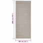 vidaXL Sisalteppich für Kratzbaum Sandfarben 80x200 cm vidaXL Sisalteppich für Kratzbaum Sandfarben 80x200 cm