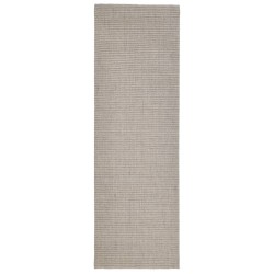 vidaXL Sisalteppich für Kratzbaum Sandfarben 80x250 cm