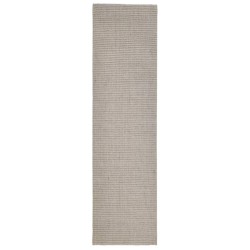 vidaXL Sisalteppich für Kratzbaum Sandfarben 80x300 cm