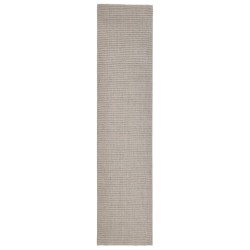 vidaXL Sisalteppich für Kratzbaum Sandfarben 80x350 cm