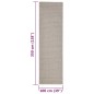 vidaXL Sisalteppich für Kratzbaum Sandfarben 100x350 cm vidaXL Sisalteppich für Kratzbaum Sandfarben 100x350 cm