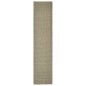 vidaXL Sisalteppich für Kratzbaum Taupe 80x350 cm vidaXL Sisalteppich für Kratzbaum Taupe 80x350 cm