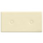 Wandpaneele 12 Stk. Creme 30x15 cm Kunstleder 0,54 m² Wandpaneele 12 Stk. Creme 30x15 cm Kunstleder 0,54 m²