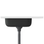 vidaXL Spüle mit Abtropffläche Set Silbern 500x600x155 mm Edelstahl vidaXL Spüle mit Abtropffläche Set Silbern 500x600x155 mm Edelstahl
