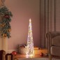 vidaXL LED-Leuchtkegel Acryl Deko Mehrfarbig 90 cm vidaXL LED-Leuchtkegel Acryl Deko Mehrfarbig 90 cm