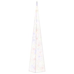 vidaXL LED-Leuchtkegel Acryl Deko Mehrfarbig 90 cm