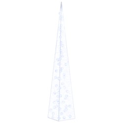vidaXL LED-Leuchtkegel Acryl Deko Blau 120 cm 