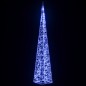 vidaXL LED-Leuchtkegel Acryl Deko Blau 120 cm vidaXL LED-Leuchtkegel Acryl Deko Blau 120 cm