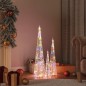 vidaXL LED-Leuchtkegel-Set Acryl Deko Mehrfarbig 30/45/60 cm vidaXL LED-Leuchtkegel-Set Acryl Deko Mehrfarbig 30/45/60 cm