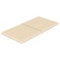 Wandpaneele 12 Stk. Creme 60x30 cm Stoff 2,16 m² Wandpaneele 12 Stk. Creme 60x30 cm Stoff 2,16 m²