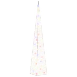 vidaXL LED-Leuchtkegel Acryl Deko Mehrfarbig 120 cm