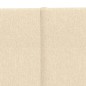 Wandpaneele 12 Stk. Creme 60x30 cm Stoff 2,16 m² Wandpaneele 12 Stk. Creme 60x30 cm Stoff 2,16 m²