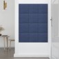 Wandpaneele 12 Stk. Blau 30x30 cm Stoff 1,08 m² Wandpaneele 12 Stk. Blau 30x30 cm Stoff 1,08 m²