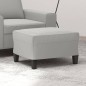 vidaXL Fußhocker Hellgrau 60x50x41 cm Mikrofasergewebe vidaXL Fußhocker Hellgrau 60x50x41 cm Mikrofasergewebe