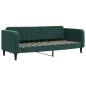 vidaXL Tagesbett Ausziehbar mit Matratzen Dunkelgrün 80x200 cm Samt vidaXL Tagesbett Ausziehbar mit Matratzen Dunkelgrün 80x200 cm Samt
